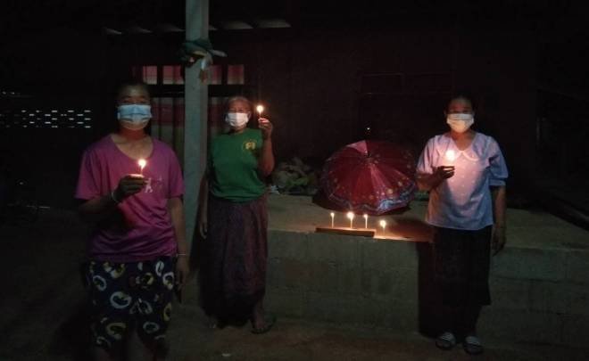 จุดเทียนรำลึกครบรอบ 7 ปี “15 พฤษภาทมิฬ วันขนแร่ด้วยอำนาจเถื่อน”