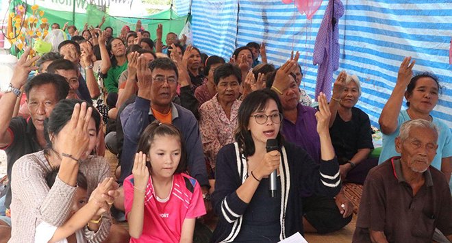 แถลงการณ์​ ฉบับที่​ 6  คำขอต่ออายุใบอนุญาตใช้พื้นที่ป่าไม้  และคำขอต่ออายุใบประทานบัตร​  เพื่อทำเหมืองหินปูน​  ต้องถูกยกเลิก