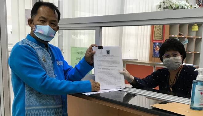 ศรีสุวรรณบุก กกต.ทวงถามผลการวินิจฉัยคุณสมบัติผู้สมัครนายก ทต.นาหนองไผ่