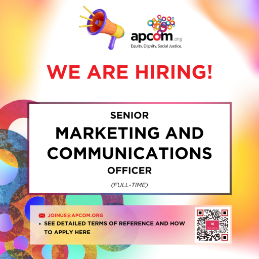Senior Marketing and Communications Officer (Thai Nationality)