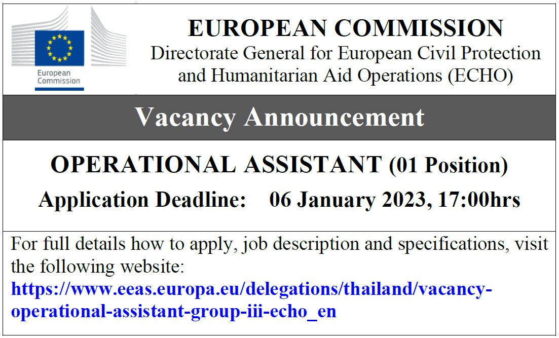 OPERATIONAL ASSISTANT (Group III)